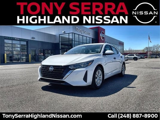2024 Nissan Sentra S in Highland, MI - Tony Serra Highland Nissan