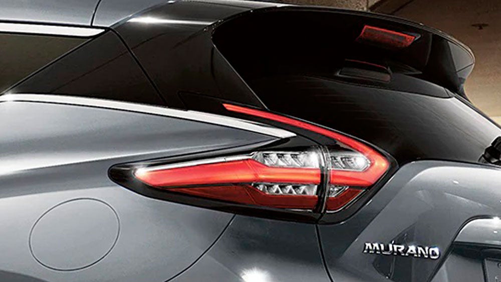 2023 Nissan Murano showing sculpted aerodynamic rear design. | Tony Serra Highland Nissan in Highland MI