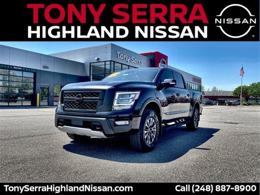 2024 Nissan Titan PRO-4X in Highland, MI - Tony Serra Highland Nissan